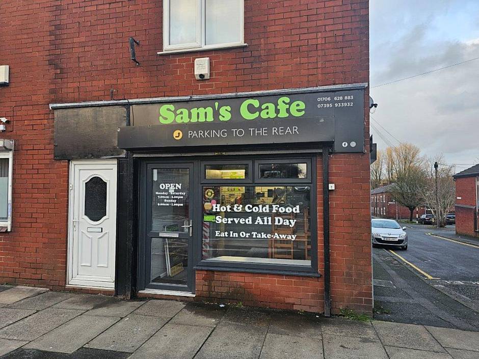 Sams Cafe, 49 York Street, Heywood